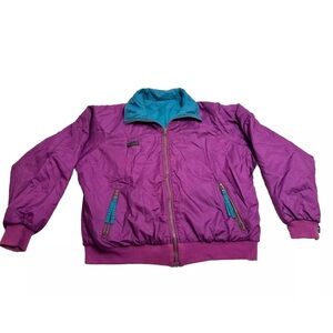 Vintage 90’s Columbia jacket, reversible, size xl